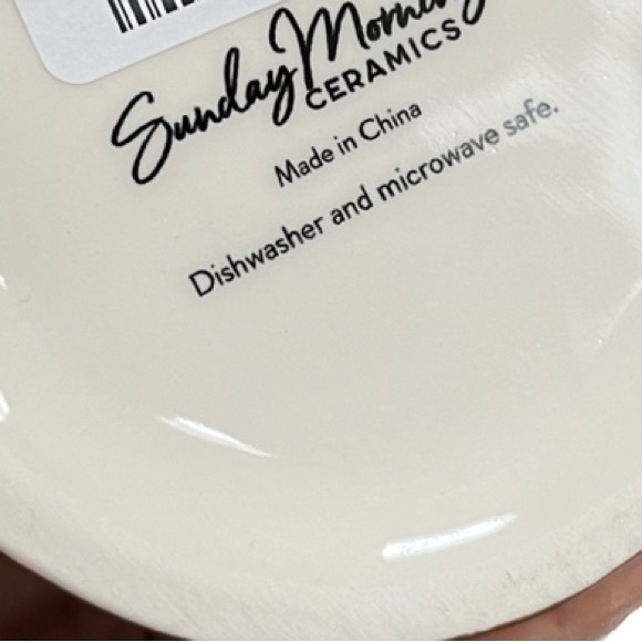 NWT ๐ฆ ๐๐ Sunday Morning Ceramics cute fox mushroom coffee tea Artizan mug - Picture 3 of 7